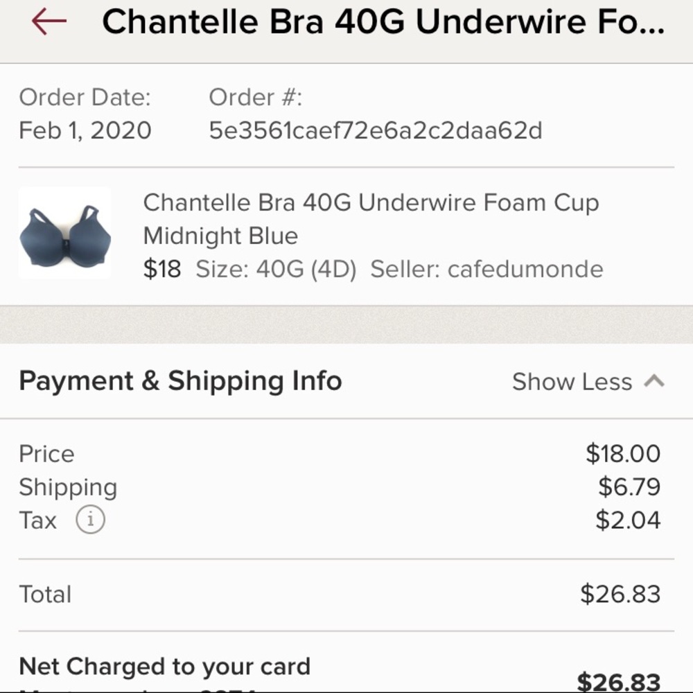 Bra Return